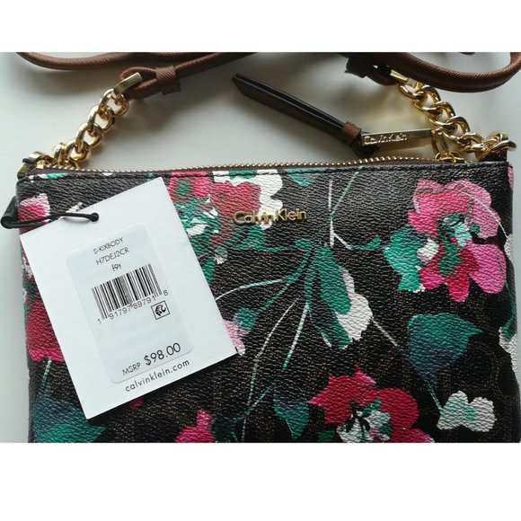 CALVIN KLEIN MONOGRAM LOGO CROSSBODY BAG - Picture 4 of 4